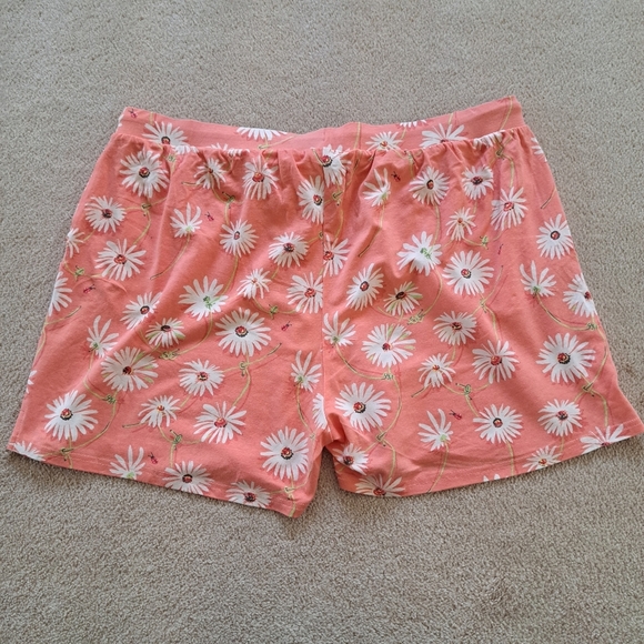 ❤️ Munki Munki PJ Shorts Women's XXL Pajama Bottoms Floral Print NWOT - Picture 2 of 10